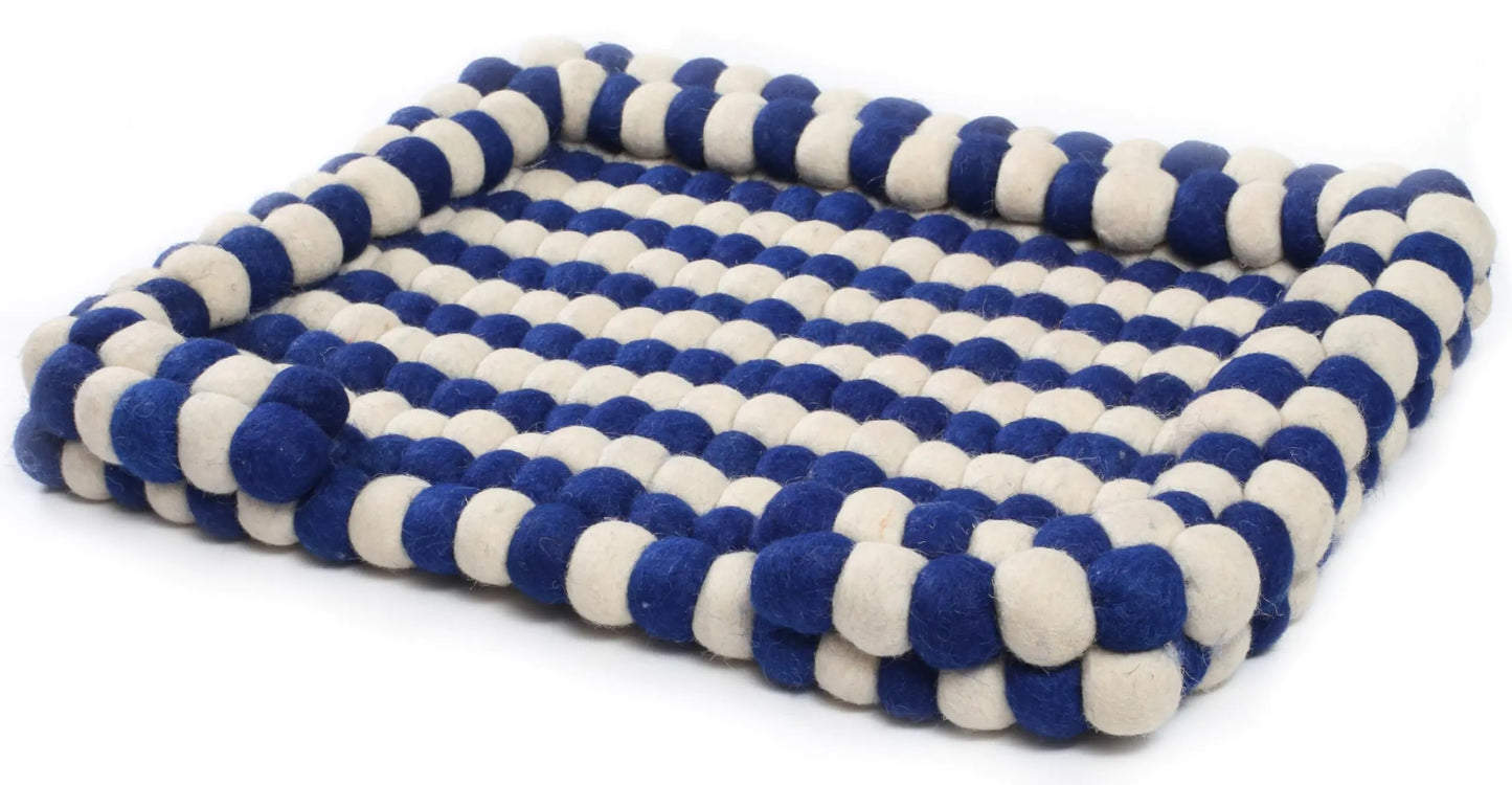 Luxury Pet Bed - Navy