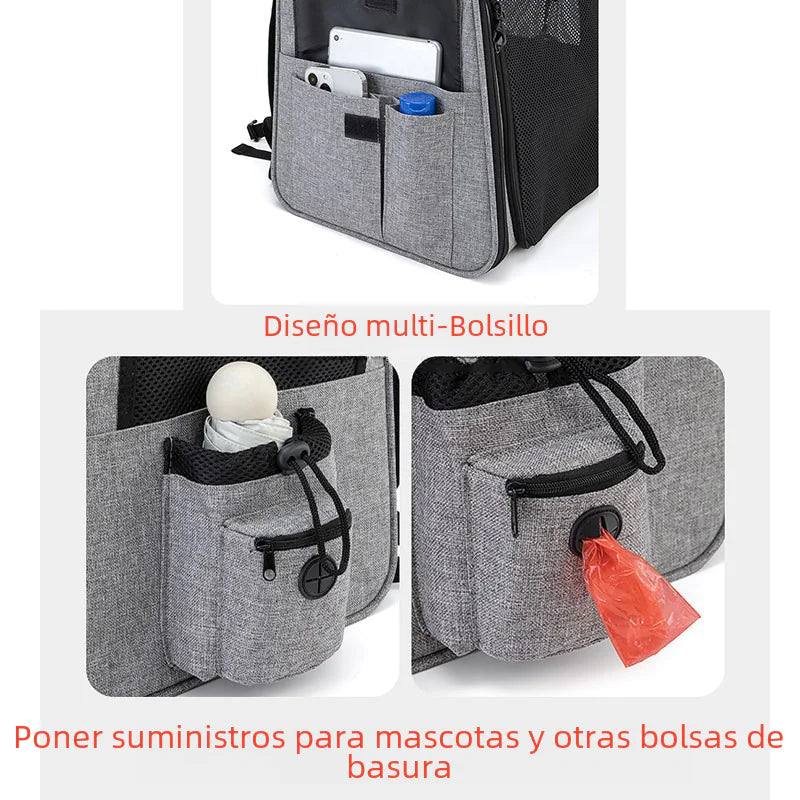 Portable Expandable Pet Backpack Carrier