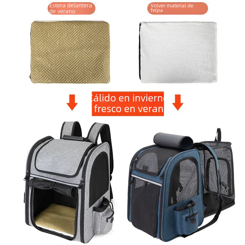 Portable Expandable Pet Backpack Carrier